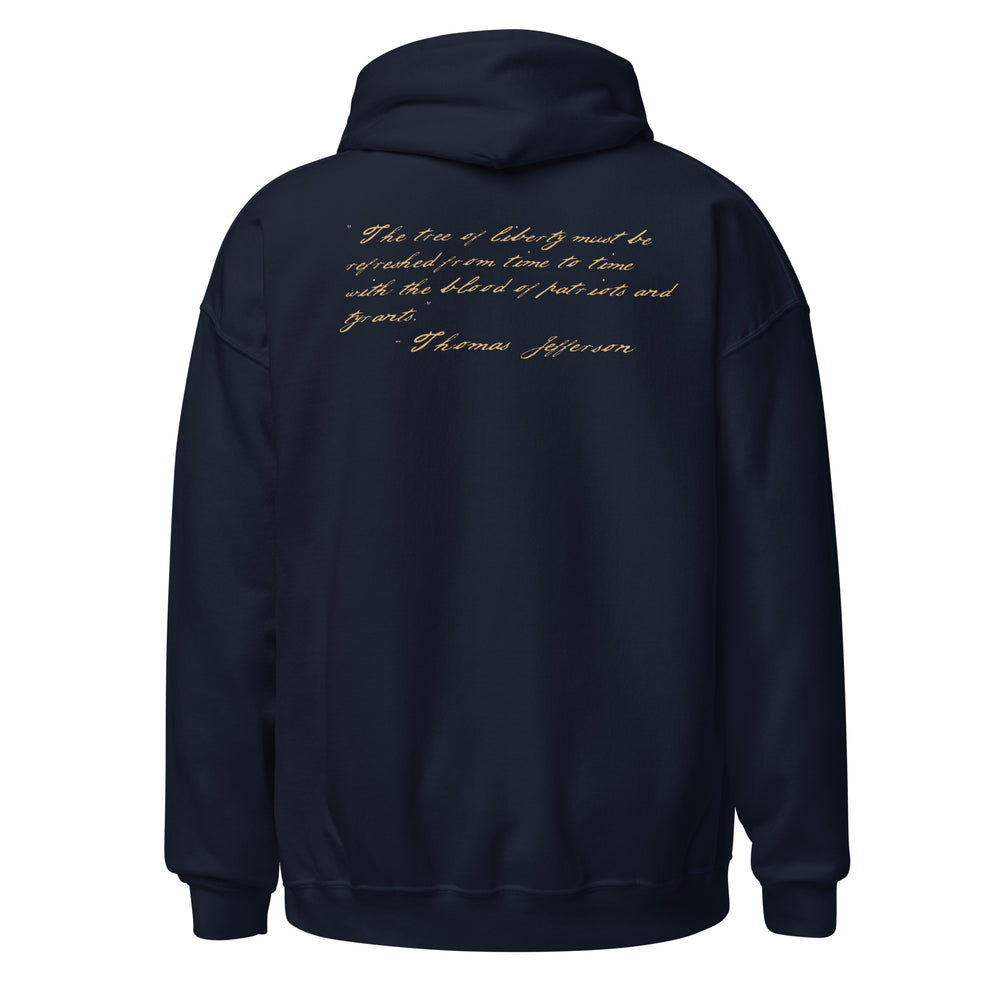 THOMAS JEFFERSON 1776 HOODIE